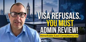 VISA Refusals Admin must review